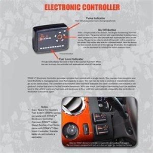 Ford F-550 Auxiliary Fuel Tank System - After-Axle - Titan Fuel Tanks - 40 Gallon, Generation 6, Military Grade Polymer - `17-`22 Ford F-550 Auxiliary Fuel Tank System - After-Axle - Titan Fuel Tanks - 40 Gallon, Generation 6, Military Grade Polymer - `17-`22